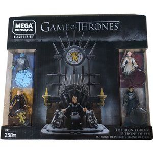 Mega Construx Black Series Game of Thrones THE IRON THRONE Set GKM68 258 Pieces